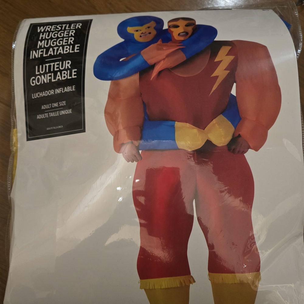 Wrestler Hugger Inflatable Costume